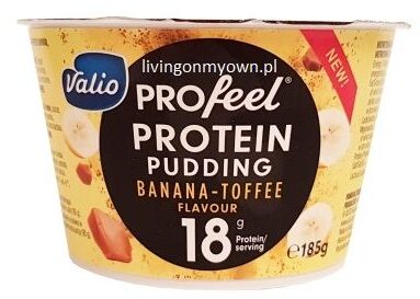 Valio, PROfeel Protein Pudding Banana-Toffee Flavour, copyright Olga Kublik