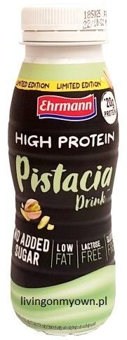 Ehrmann, High Protein Pistacia Drink, copyright Olga Kublik