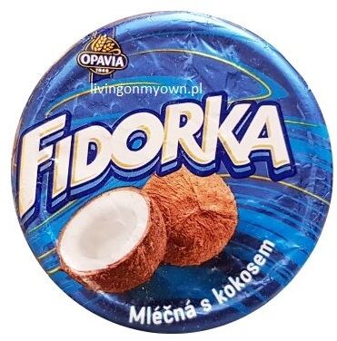 Opavia, Fidorka mleczna z kokosem, copyright Olga