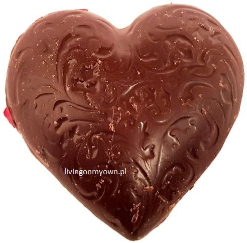 Comedus Cortez, Serce z ciemnej czekolady z żurawiną, copyright Olga Kublik