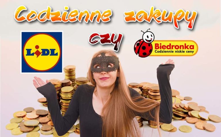 Biedronka vs Lidl – porównanie cen codziennych zakupów