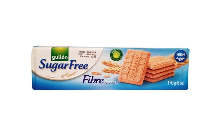 Gullon, Sugar Free Fibre Biscuits razowe ciastka bez cukru, copyright Olga Kublik
