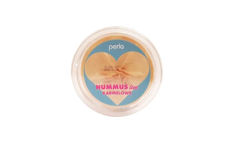 Perla, Hummus love karmelowe, hummus karmelowy z Biedronki, copyright Olga Kublik