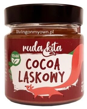 Ruda Kita, Cocoa laskowy pasta orzechowo-kakaowa, copyright Olga Kublik