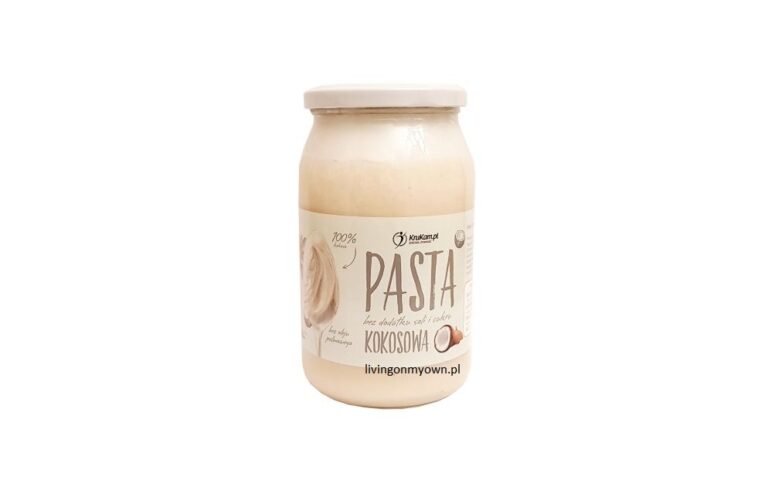 KruKam, Pasta kokosowa bez dodatku soli i cukru, copyright Olga Kublik