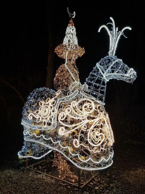 Ogród światełek Lumina Park Wrocław