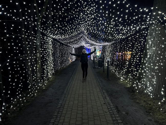 Park ze światełkami Lumina Park Wrocław