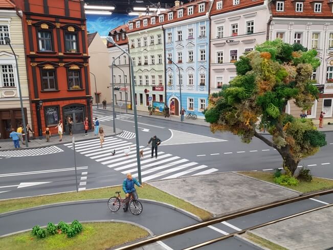 Sky Tower Kolejkowo makieta Wrocław